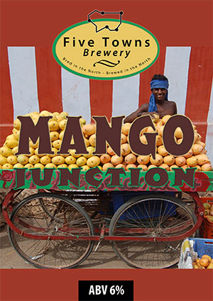 Mango Junction brewed by Five Towns Brewery